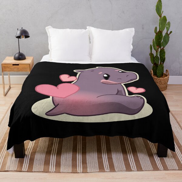 Aperçu de l'œuvre Mignon Hippo Hippos Enfants créée et vendue par MooonTees.