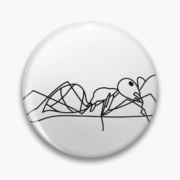 Item preview, Minimalist Line - Ant designed and sold by KootenayDesigns.