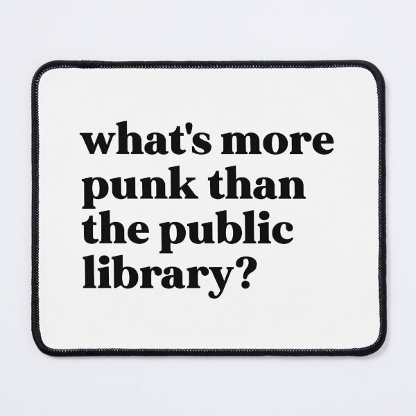 Item preview, What's more punk than the public library designed and sold by weirdly weird.