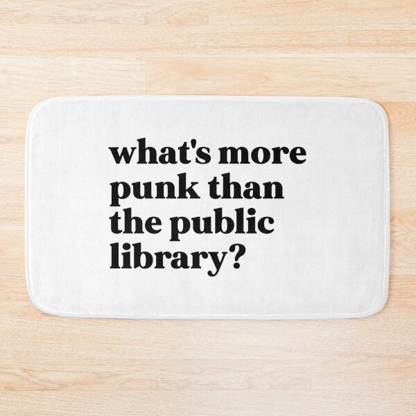 Item preview, What's more punk than the public library designed and sold by weirdly weird.