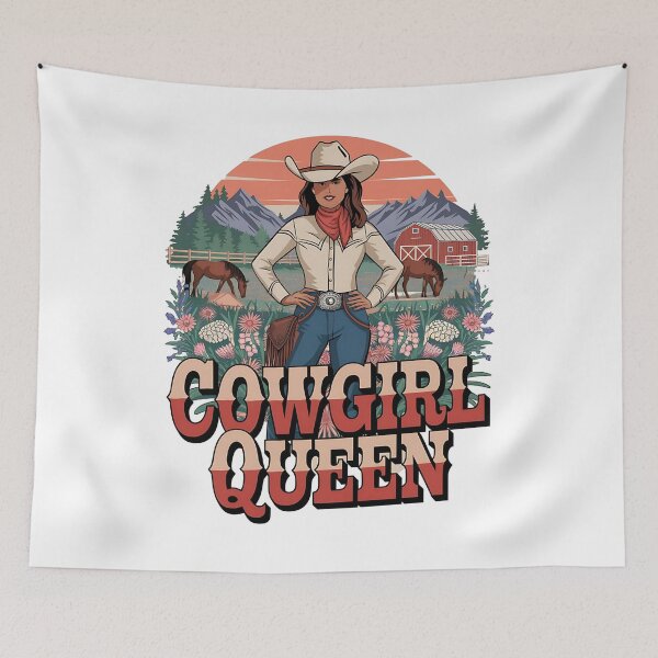 Item preview, Cowgirl queen - Cowgirl story - Cowgirls vibe - Cowgirls up - Cowgirl expressions designed and sold by JansenGS.
