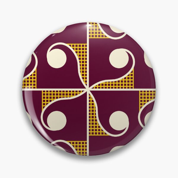 Item preview, Ukrainian Lemky Traditional Red, Gold and White Floral Pattern designed and sold by FreiherrPK.