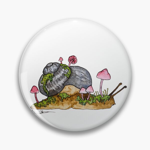 Item preview, Mushroom snail no 3 designed and sold by mimberart.