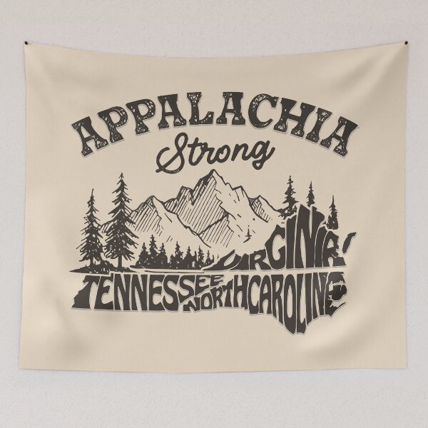 Item preview, Appalachia Strong , Hurricane Helene, Virginia, Tennessee, North Caroline Hurricane designed and sold by SaboCollita.