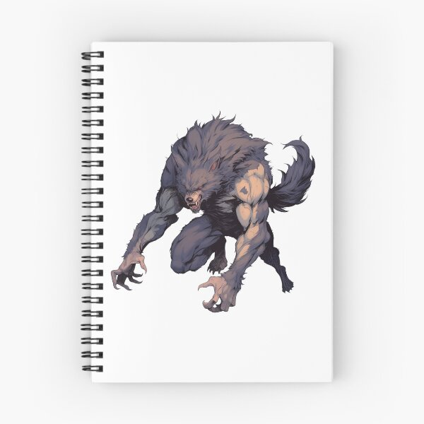 Item preview, Wild Feral Werewolf designed and sold by BadOmenStickers.