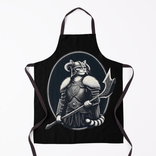 Item preview, Viking Warrior Cat in Armor designed and sold by IllumeInk.