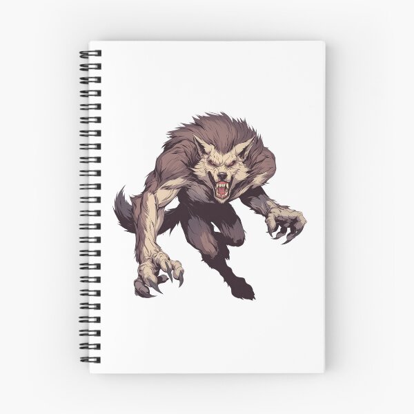 Item preview, Unleashed Dangerous Werewolf designed and sold by BadOmenStickers.
