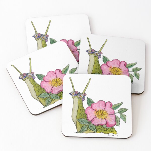 Item preview, Wildrose snail designed and sold by mimberart.