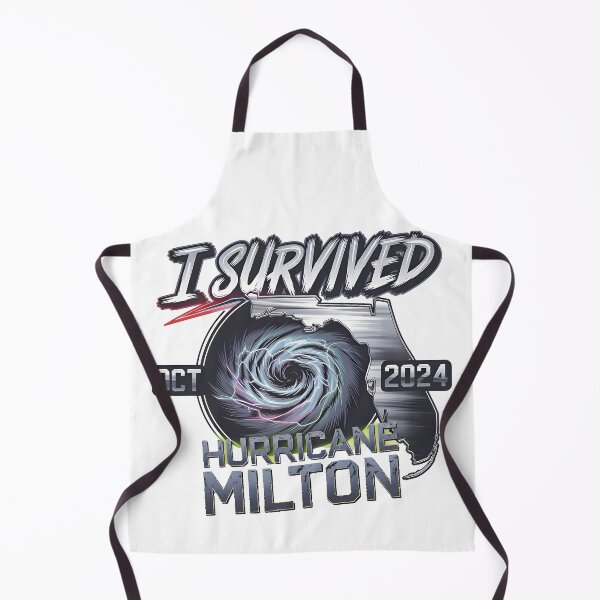 Aperçu de l'œuvre Survivant de l'ouragan Milton, T-shirt de résilience, j'ai survécu à l'ouragan Milton créée et vendue par SaboCollita.
