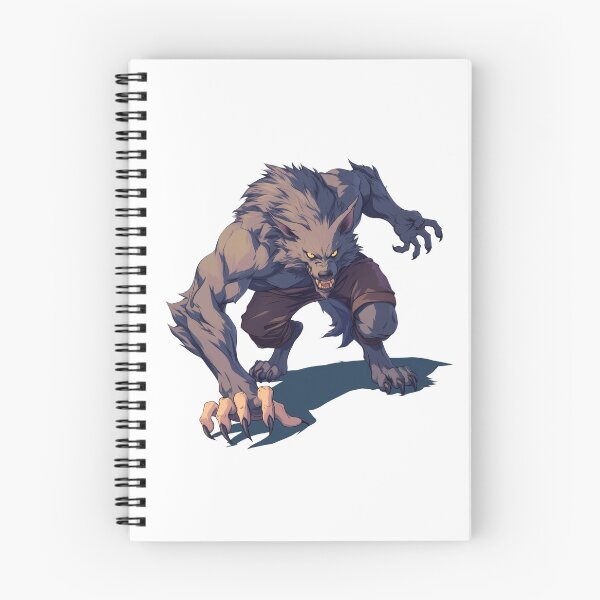 Item preview, Transforming Angry Werewolf designed and sold by BadOmenStickers.