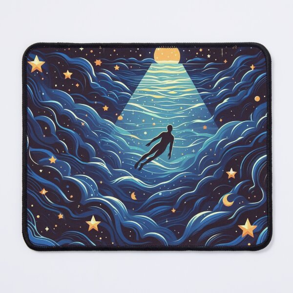 Item preview, Swimmers in the Ocean of Stars designed and sold by Nataschaaa.
