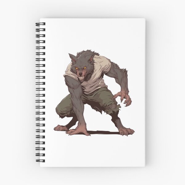 Item preview, Recently Transformed Werewolf designed and sold by BadOmenStickers.