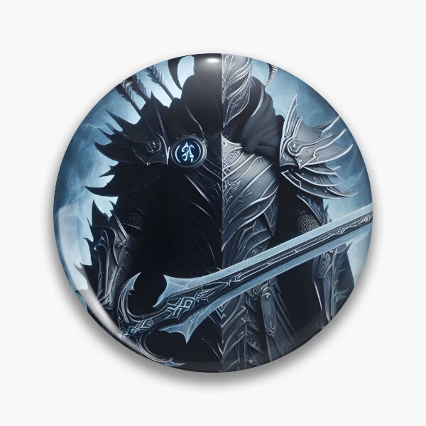 Item preview, hadow Knight of the Frozen Realm designed and sold by IllumeInk.
