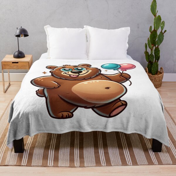 Item preview, Joyful Cute Funny Brown Bears designed and sold by pinkycherry.