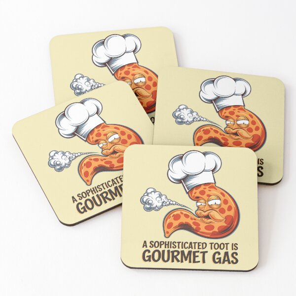 Item preview, A Sophisticated Toot Is Gourmet Gas Funny Fart Joke designed and sold by TheArtOfPat.