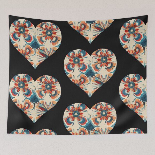 Item preview, Geometric Motif Love Friendship Connection Heart designed and sold by G-M-Designs.