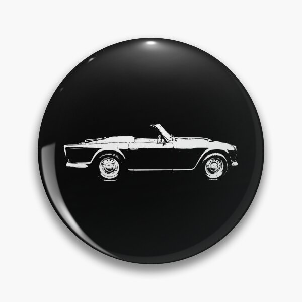 Item preview, Triumph TR4 1960s classic car side view monoblock white designed and sold by soitwouldseem.