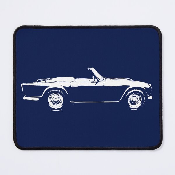Item preview, Triumph TR4 1960s classic car side view monoblock white designed and sold by soitwouldseem.