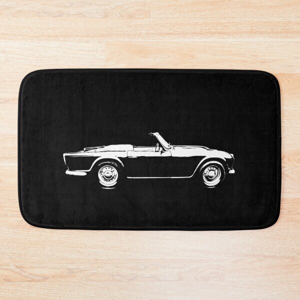 Item preview, Triumph TR4 1960s classic car side view monoblock white designed and sold by soitwouldseem.