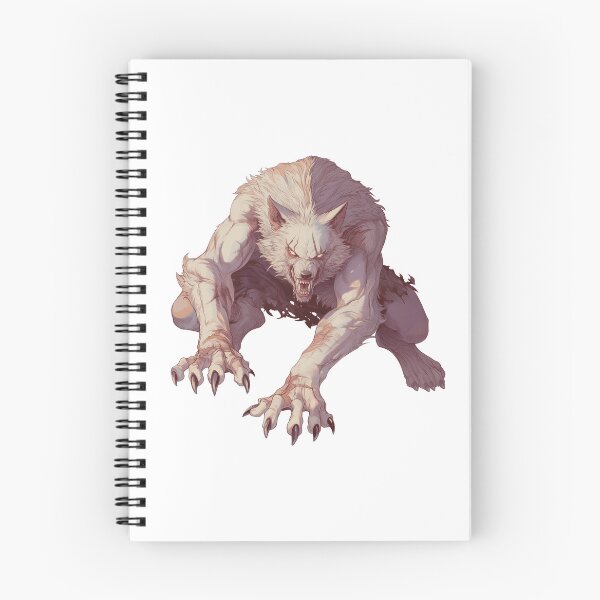 Item preview, Strong Pouncing Werewolf designed and sold by BadOmenStickers.