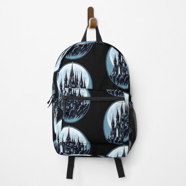 Item preview, Gothic Moonlit Castle Illustration designed and sold by IllumeInk.