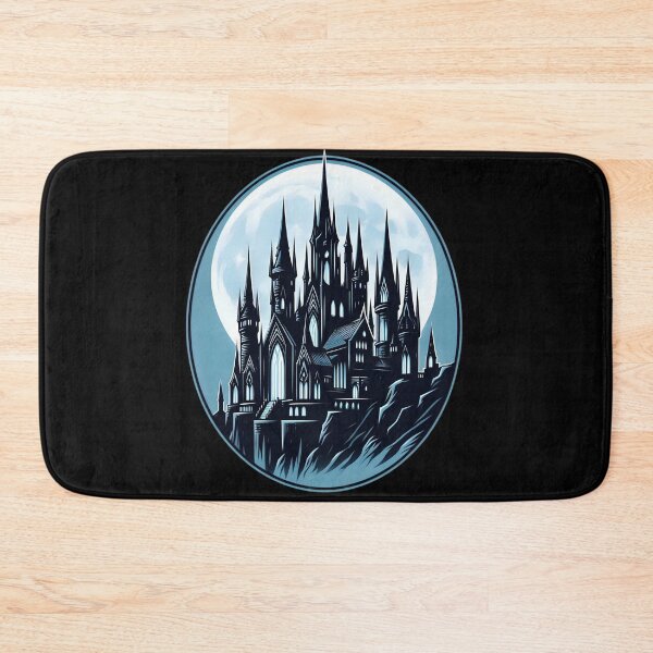Item preview,  Gothic Moonlit Castle Illustration designed and sold by IllumeInk.