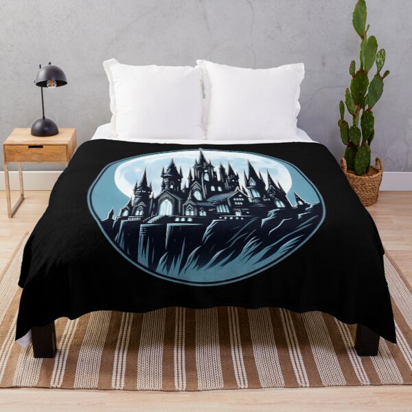 Item preview,  Gothic Moonlit Castle Illustration designed and sold by IllumeInk.