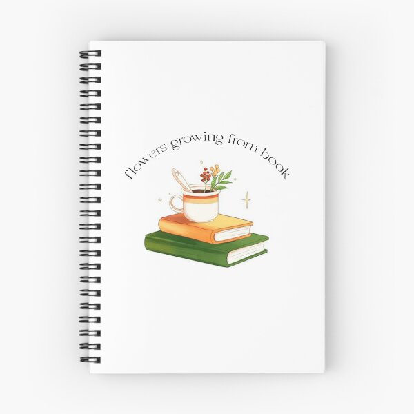 Item preview, Flowers growing from book | Flower | positive flower | Book | By Mint Minz designed and sold by Mintminz.