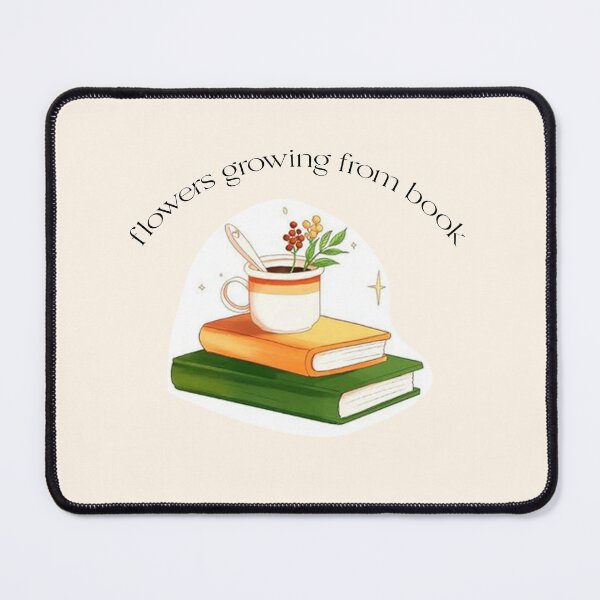 Item preview, Flowers growing from book | Flower | positive flower | Book | By Mint Minz designed and sold by Mintminz.