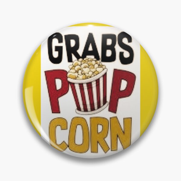 Item preview, Grabs Popcorn - Popcorn Meme - Perfect for Movie Lovers and Snack Enthusiasts designed and sold by Earth Nature Creations.