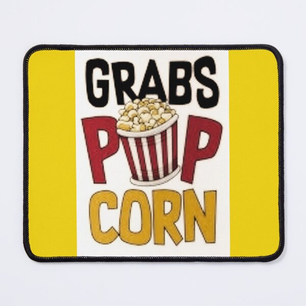 Item preview, Grabs Popcorn - Popcorn Meme - Perfect for Movie Lovers and Snack Enthusiasts designed and sold by Earth Nature Creations.
