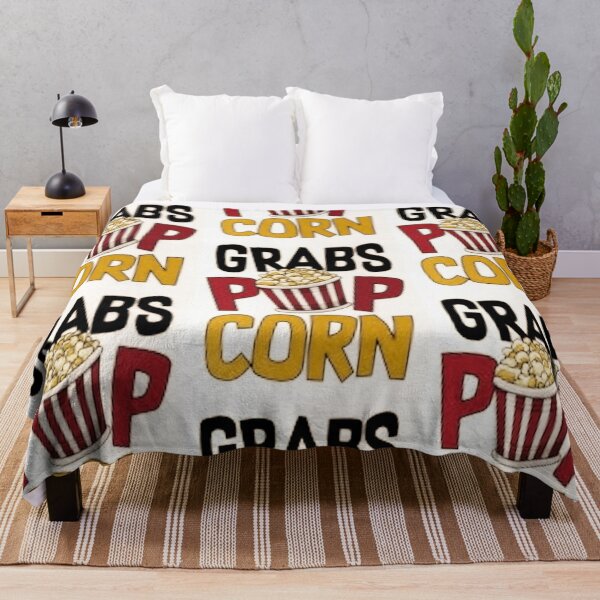 Item preview, Grabs Popcorn - Popcorn Meme - Perfect for Movie Lovers and Snack Enthusiasts designed and sold by Earth Nature Creations.