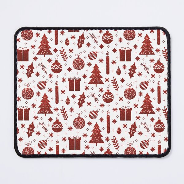 Item preview, Glittery Red Christmas Pattern designed and sold by Lisetta Collection.