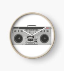 Boombox Clock