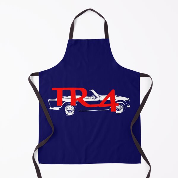 Item preview, Triumph TR4 1960s classic car side view monoblock white with emblem designed and sold by soitwouldseem.