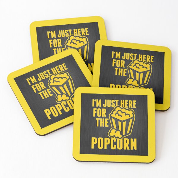 Item preview, Here for the popcorn - Popcorn Meme - Perfect for Movie Lovers and Snack Enthusiasts designed and sold by Earth Nature Creations.