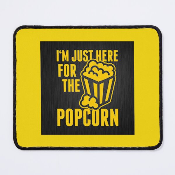 Item preview, Here for the popcorn - Popcorn Meme - Perfect for Movie Lovers and Snack Enthusiasts designed and sold by Earth Nature Creations.