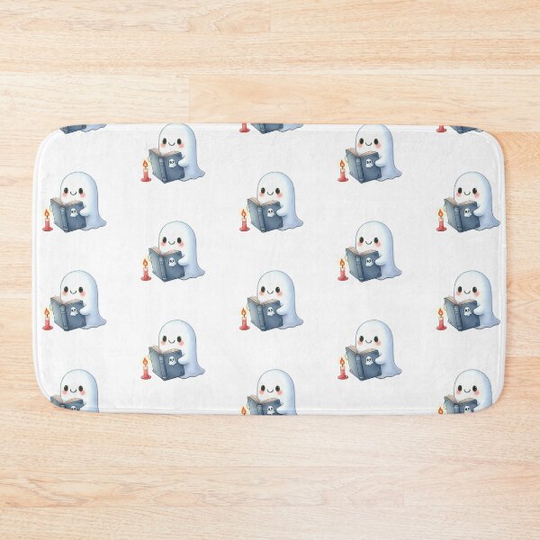 Item preview, Halloween Themed Cute Baby Ghost Reading Book designed and sold by darsh30.