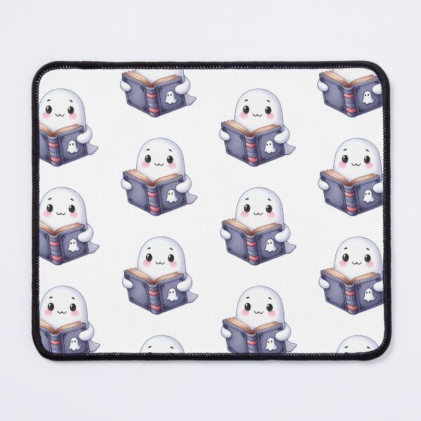 Item preview, Halloween Themed Cute Baby Ghost Reading Book designed and sold by darsh30.