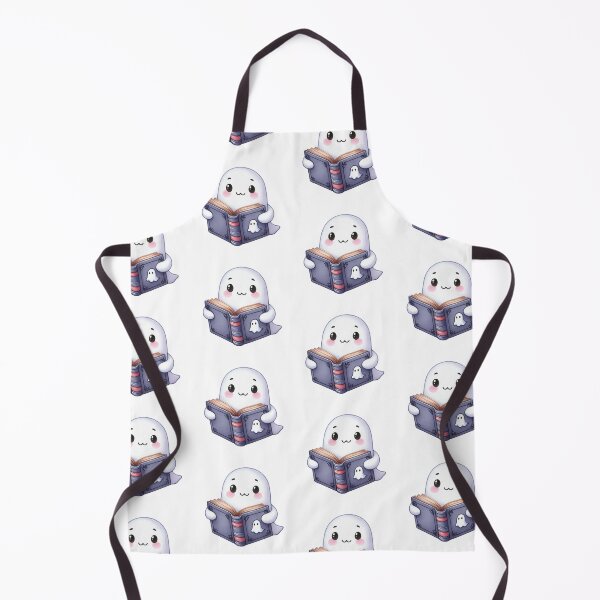 Item preview, Halloween Themed Cute Baby Ghost Reading Book designed and sold by darsh30.