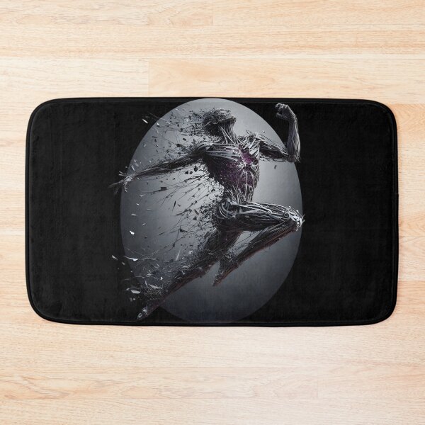 Item preview,  "Cybernetic Runner Breaking Free" designed and sold by IllumeInk.