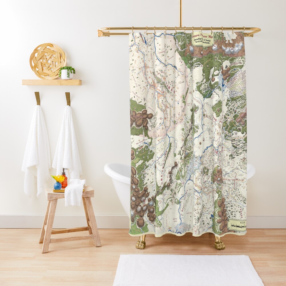 Item preview, Shower Curtain designed and sold by Chaosium.