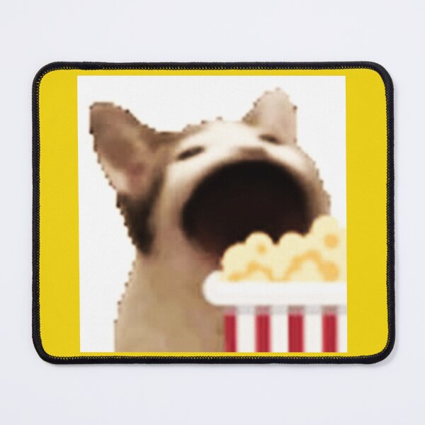 Item preview, Hungry Kitty wants popcorn - Popcorn Meme - Perfect for Movie Lovers and Snack Enthusiasts designed and sold by Earth Nature Creations.