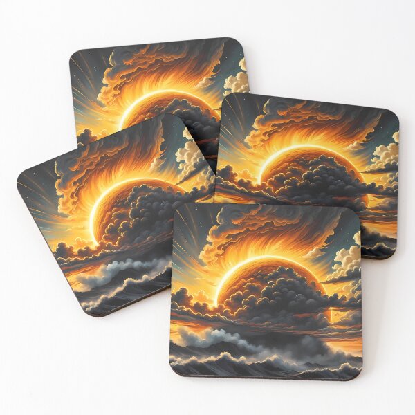 Item preview, Sun and Clouds, Ai Generated Art  designed and sold by ACC .