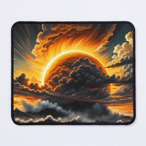 Item preview, Sun and Clouds, Ai Generated Art designed and sold by ACC .