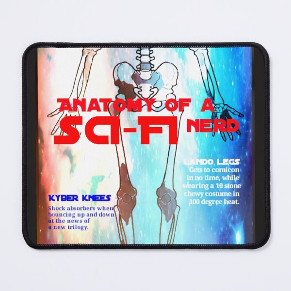 Item preview, Anatomy of a sci-fi nerd. designed and sold by Krakheadart.