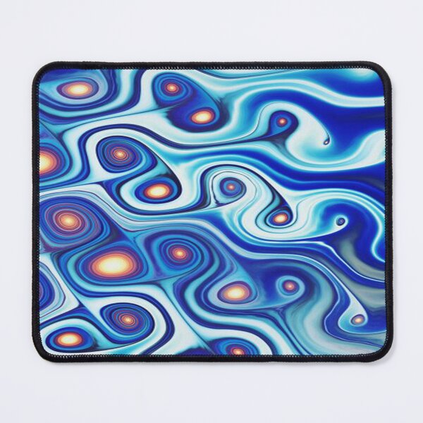 Item preview, Blue straight abstract designed and sold by Indirwan1998.