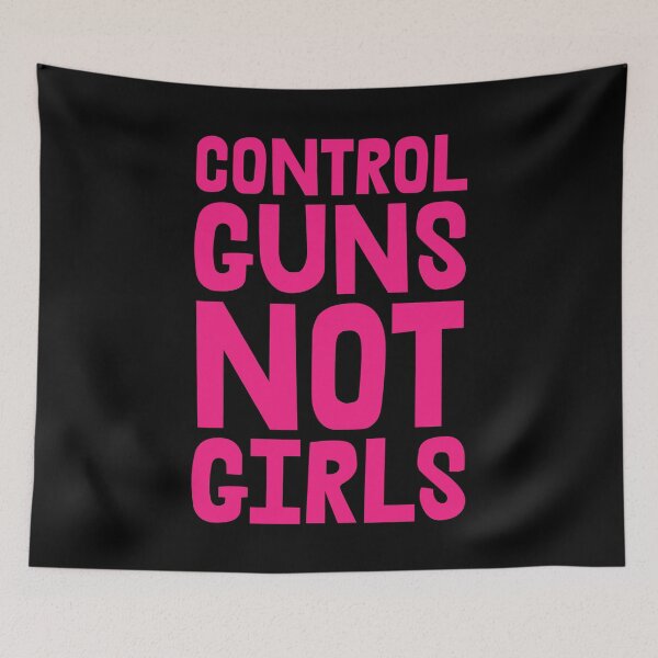 Item preview, Control Guns Not Girls - Harris Walz - hot pink designed and sold by Thelittlelord.