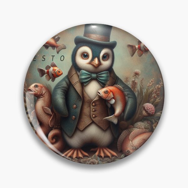 Item preview, Pesto the Penguin Hosts an Underwater Fishy Feast designed and sold by freackly.