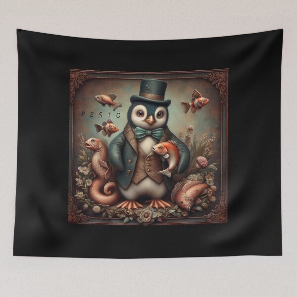 Item preview, Pesto the Penguin Hosts an Underwater Fishy Feast designed and sold by freackly.